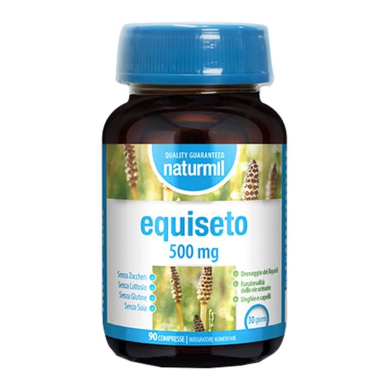 Naturmil Equiseto Integratore Drenante e per le Vie Urinarie 90 Compresse