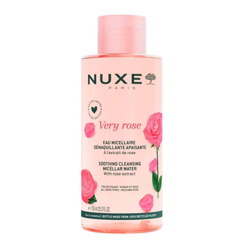 Nuxe Very Rose Cleansing Micellar Water Acqua Micellare Formato Maxi 750ml