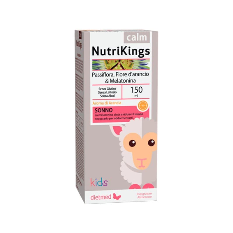 Nutrikings Calm Melatonina Passiflora Sonno Bambini 150 ml