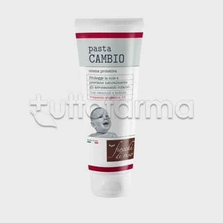 Fiocchi di Riso Pasta Cambio Crema Protettiva per Bambini 100ml