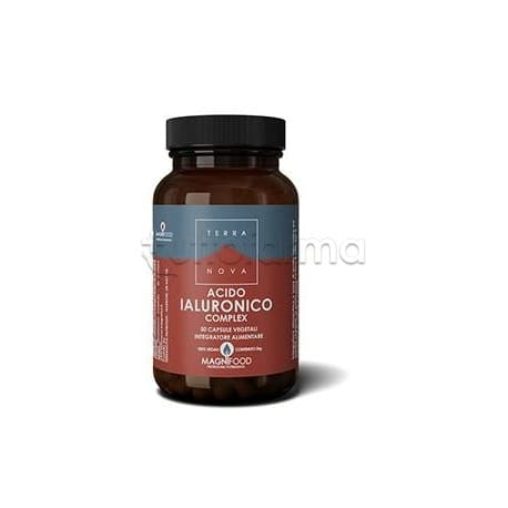 Terranova Acido Ialuronico Integratore per la Pelle 50 Capsule