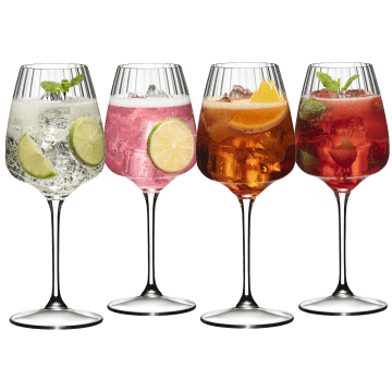 4 Copos - Conjunto de Bebidas de Verão / Cocktail - Ref. 5515/27 - Riedel