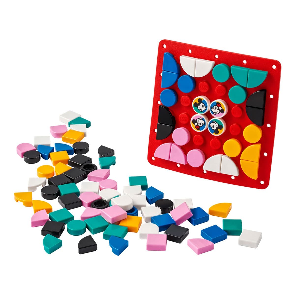 LEGO Dots Placa Decorativa Coser Mickey Mouse Minnie Mouse - 41963