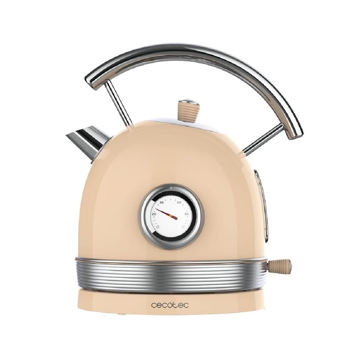 Jarro Elétrico Cecotec Thermosense 420 Vintage Light Bege