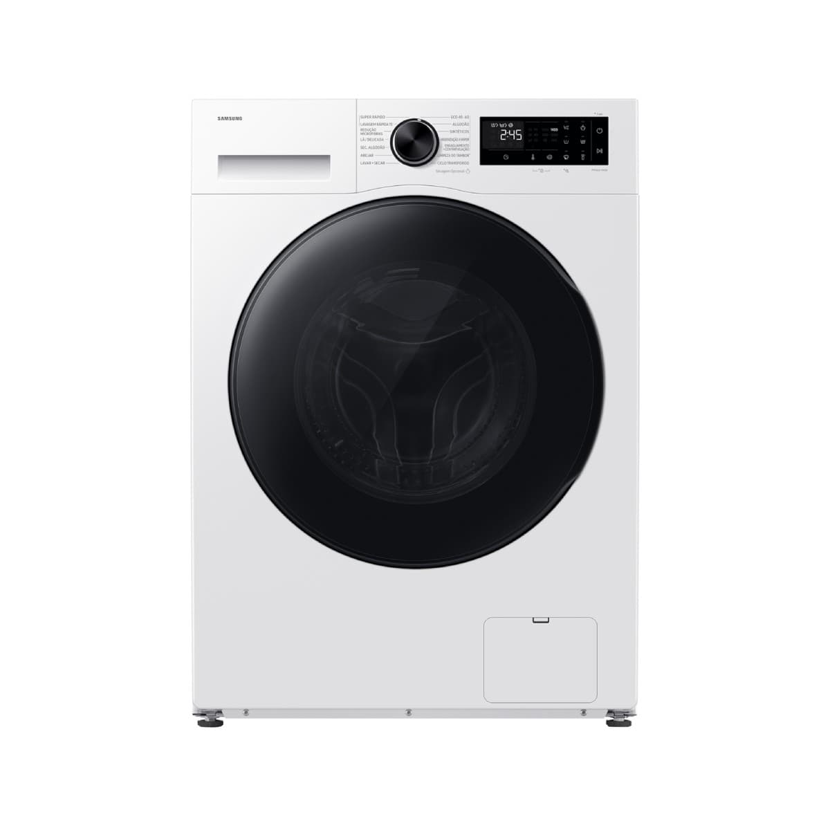 Maquina de Lavar e Secar Roupa Samsung AI Eco Bubble 9Kg/6Kg 1400RPM Branca WD90HG5U34BEEP