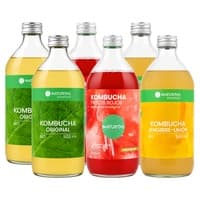 Pack kombuchas multissabor Bio 6 unidades de 500ml - Naturitas Essentials